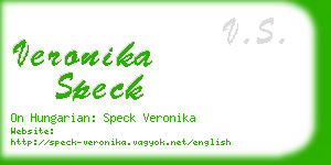 veronika speck business card